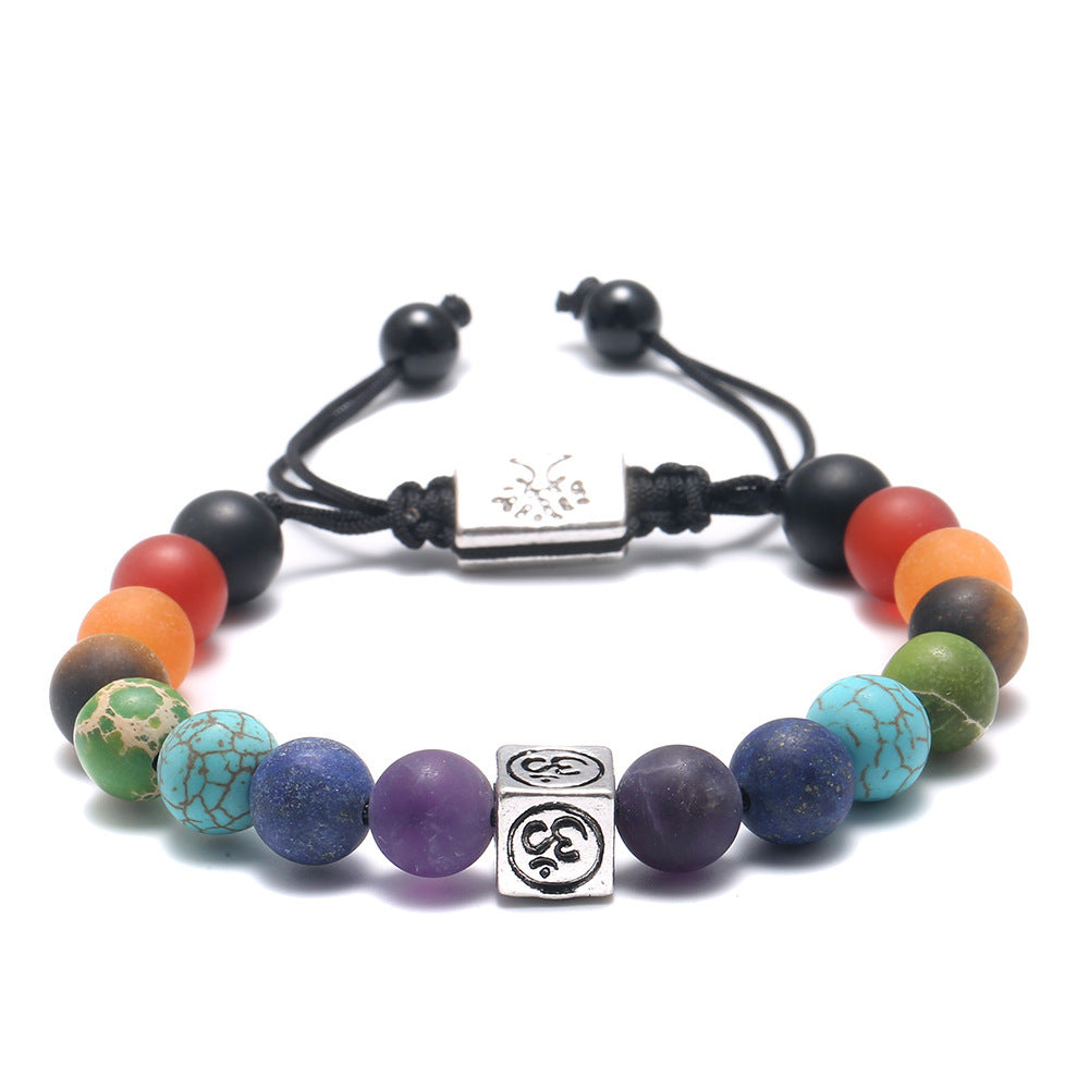 Tree Of Life Bracelet Stone 7 Chakras