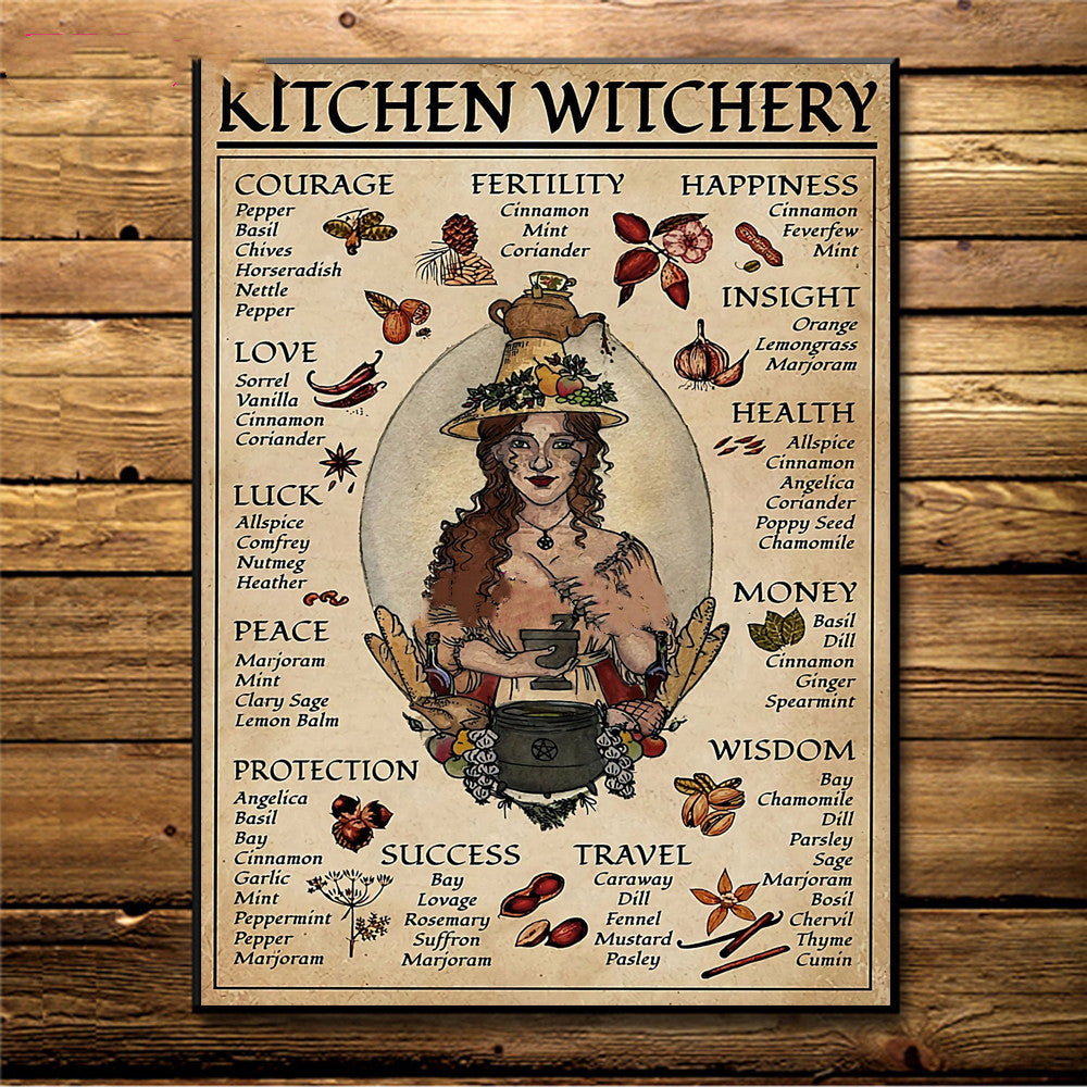 Kitchen Witchery Nordic Poster