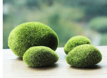 Artificial Moss Stone Fake Moss Flocking Plant Micro-Landscape Gardening Decoration