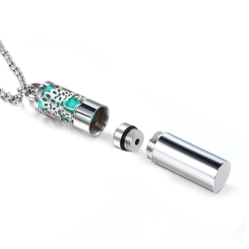 Aromatherapy essential oil necklace