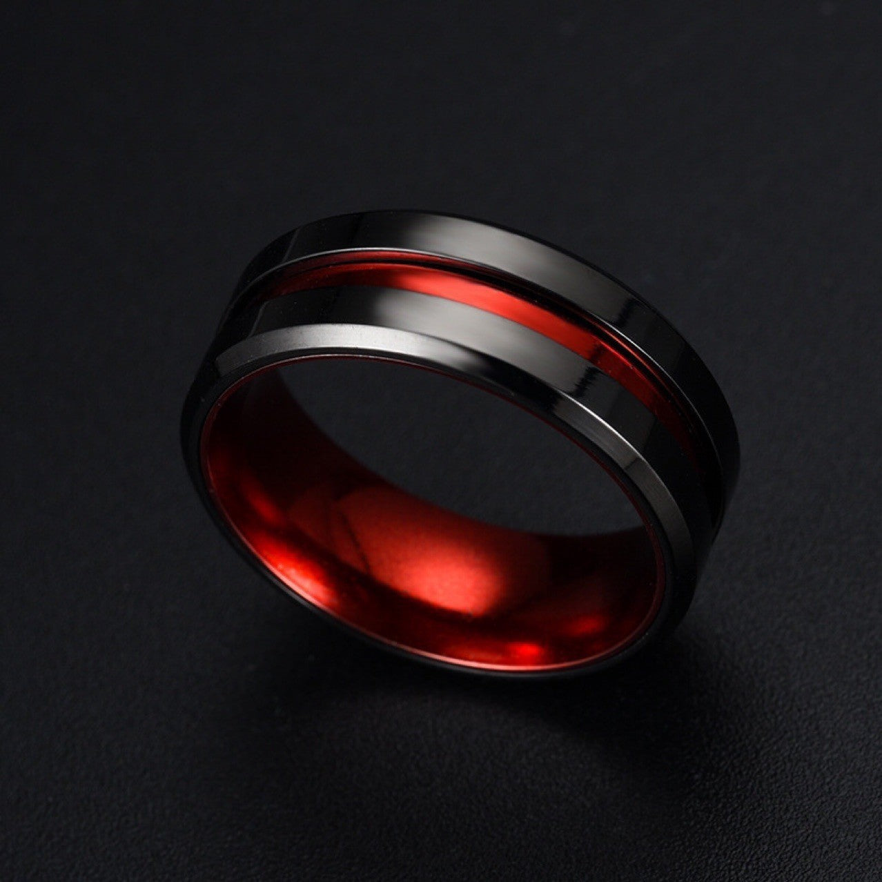 Fashion Black Men's Domineering Ring