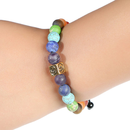 Tree Of Life Bracelet Stone 7 Chakras