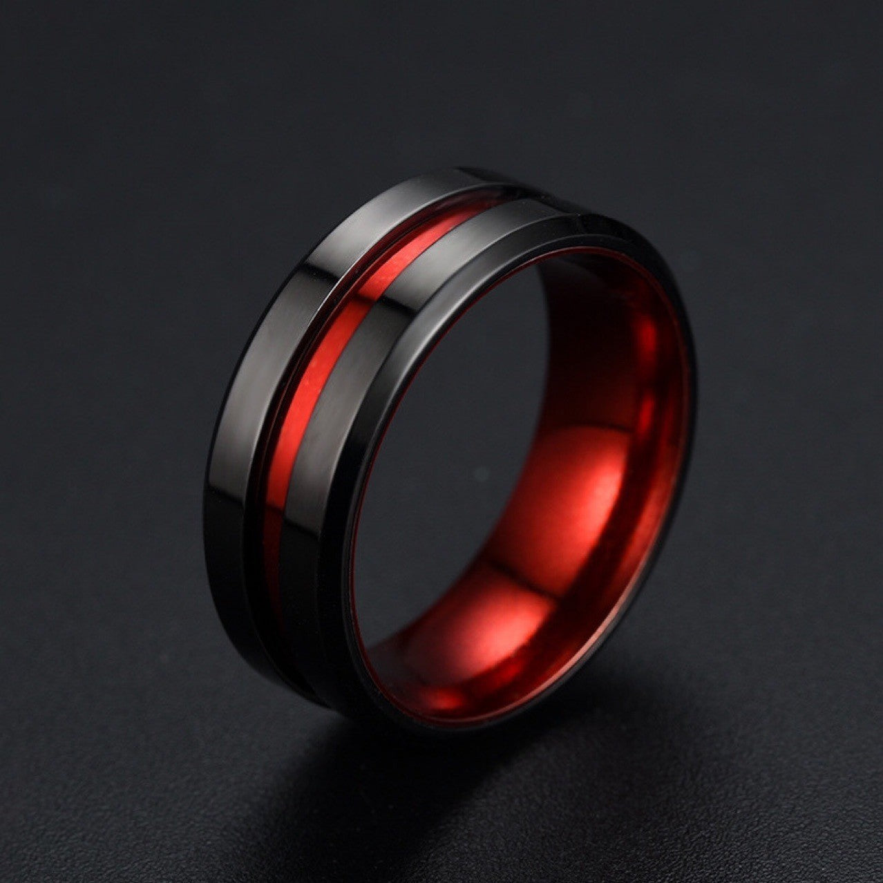 Fashion Black Men's Domineering Ring