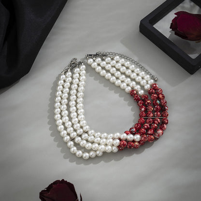 Women's Fashion Gothic Pearl Necklace