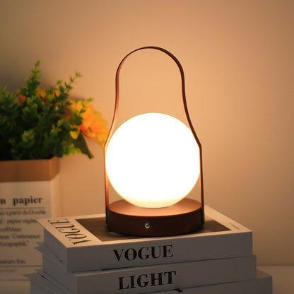 Creative Charging LED Portable Simplicity Table Lamp Small Night Lamp