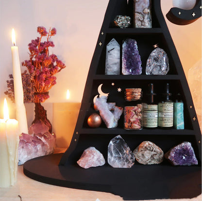 Witch Hat Crystal Shelf Travel Organizer