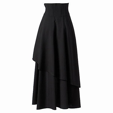 Autumn Irregular Gothic Skirt