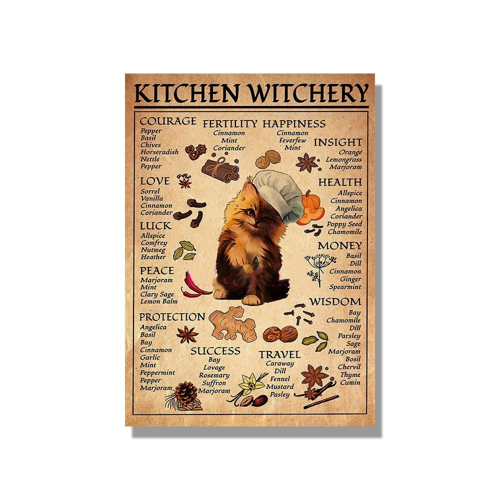 Kitchen Witchery Nordic Poster